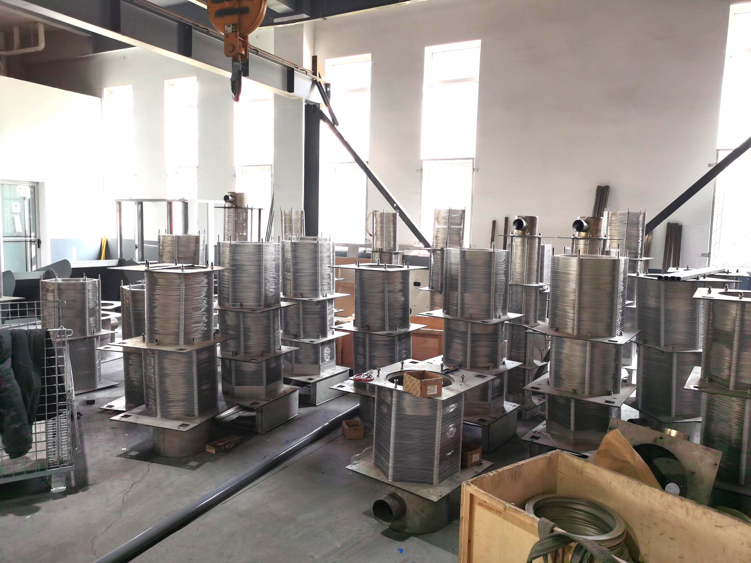 疊螺機生產(chǎn)加工區(qū)