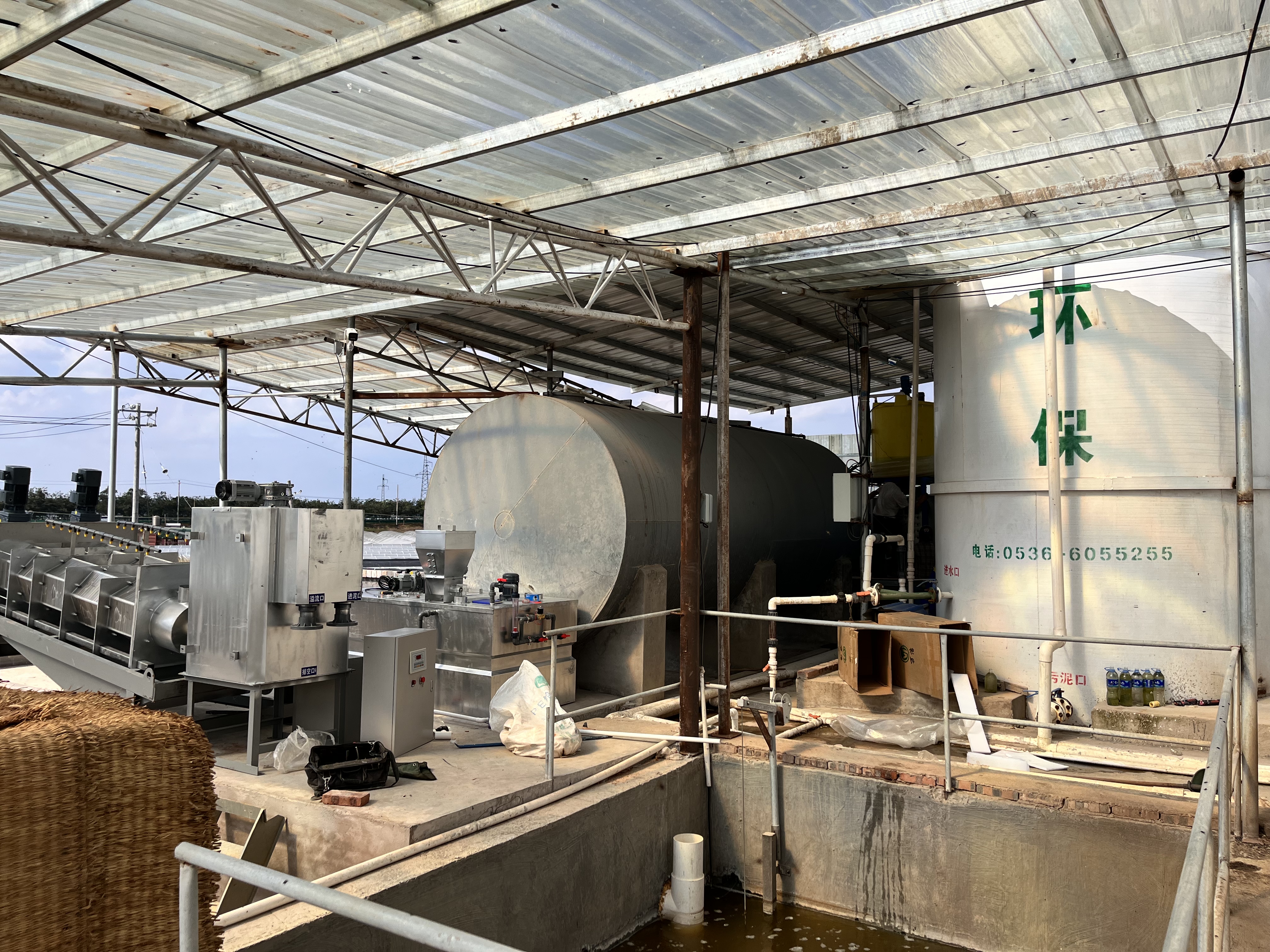 尾菜加工廢水能不能用疊螺機(jī)？云南尾菜加工新增402型疊螺機(jī)